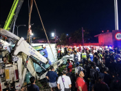 Dua maut selepas kereta dihempap kontena di Sepanggar