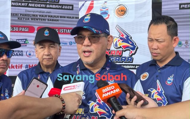 Hampir 5,000 peserta meriahkan Hari Sukan Negara Sabah