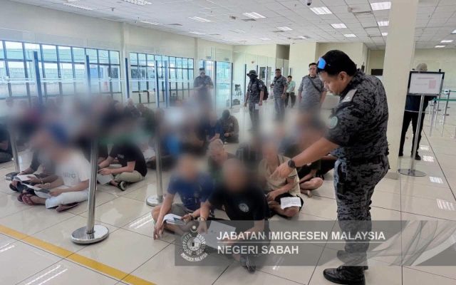 157 PATI warga Filipina dihantar pulang melalui Lahad Datu