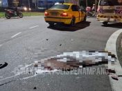 Penunggang motosikal maut rempuh bulatan di Bundusan