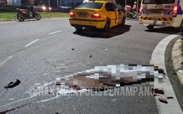 Penunggang motosikal maut rempuh bulatan di Bundusan