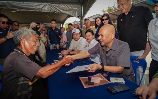 Pembetulan maklumat geran tanah dipermudah menerusi Program NIC di Kudat – Armizan