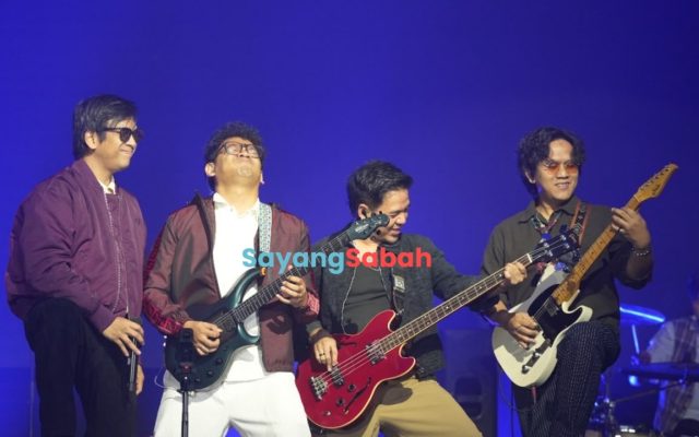 3,000 peminat meriahkan konsert D’MASIV di Kota Kinabalu, Sandakan